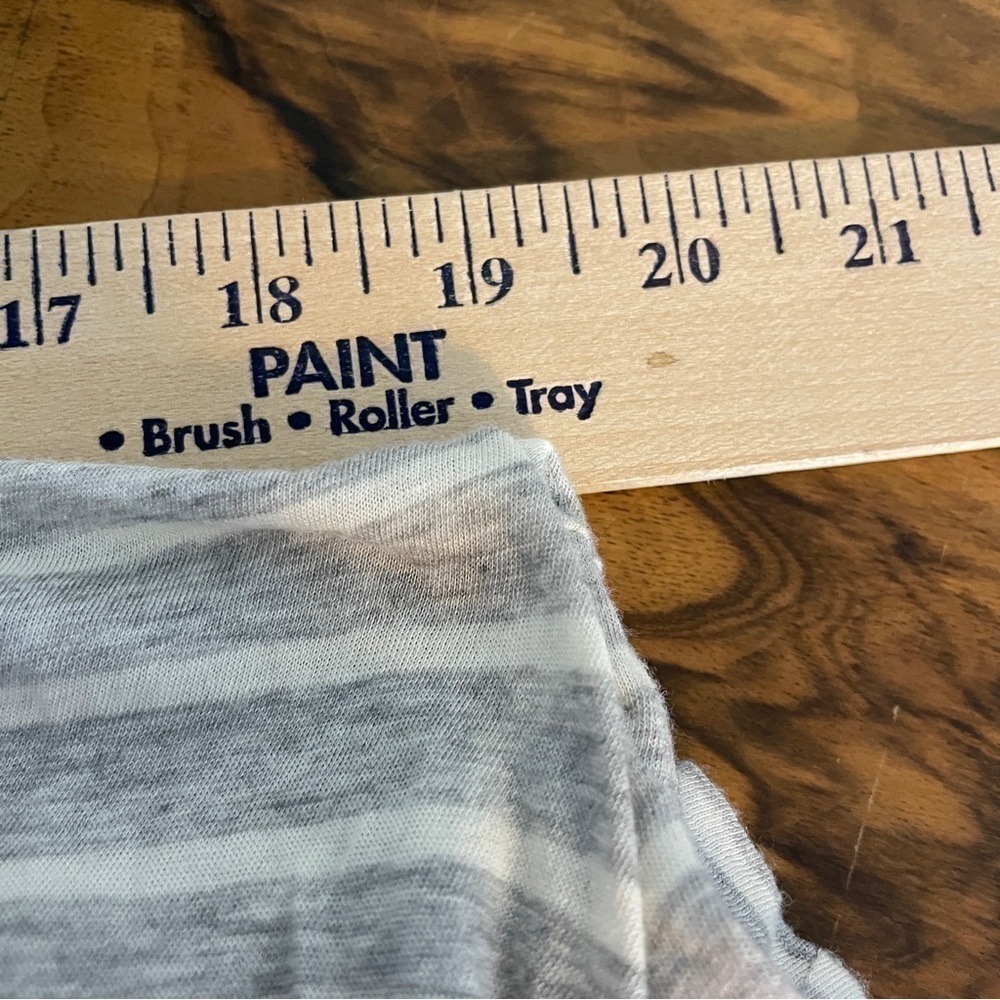 Faherty Grey T Shirt Dress lightweight - Picture 5 of 8